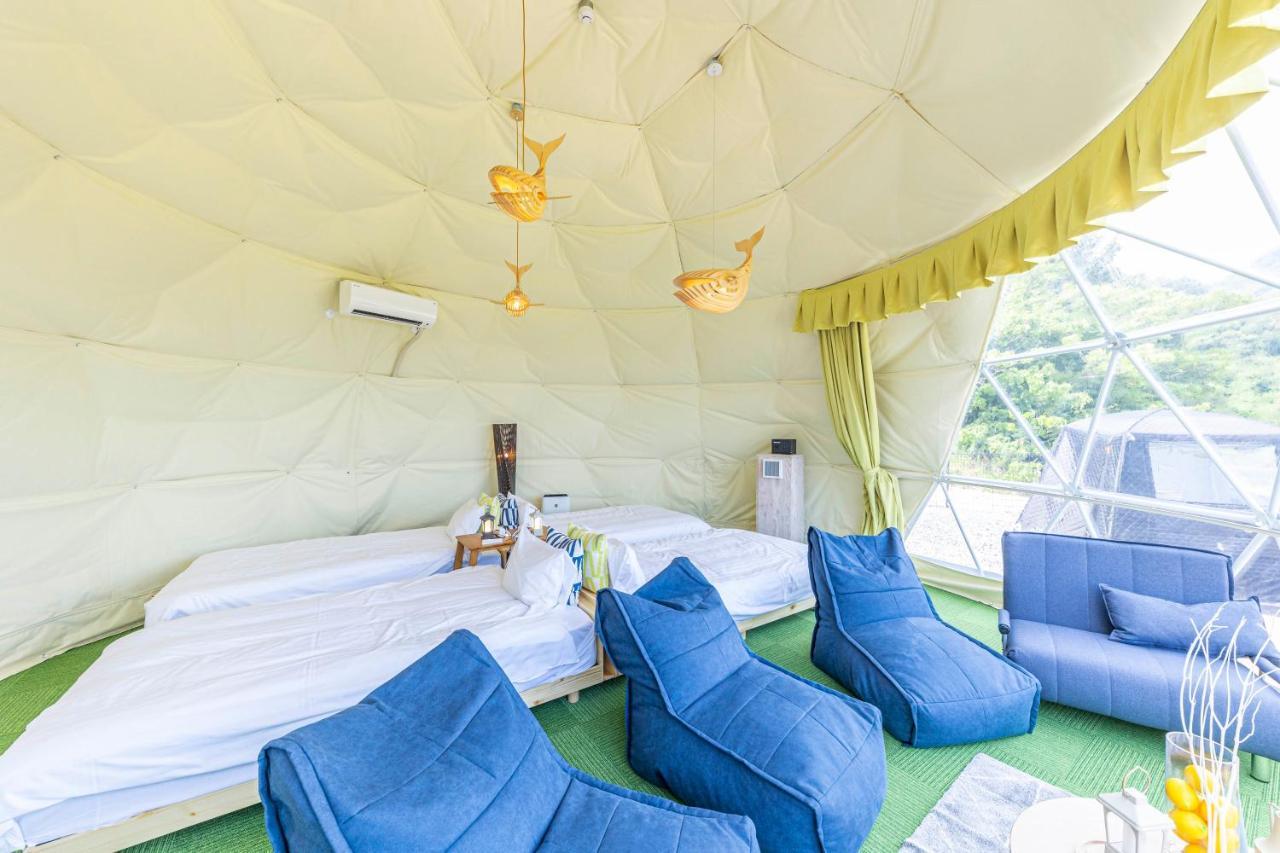 尾道市 Lemon Farm Glamping Simanamiヴィラ エクステリア 写真