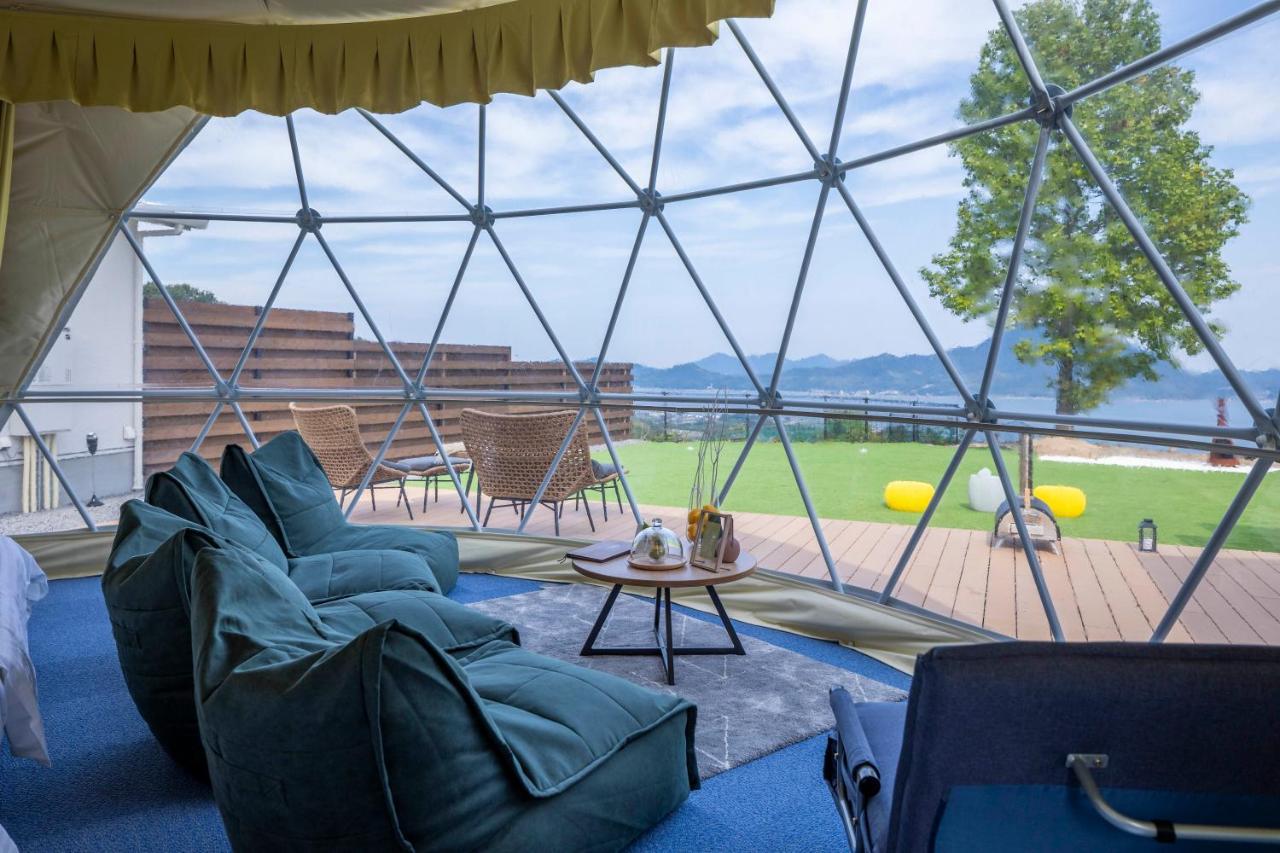 尾道市 Lemon Farm Glamping Simanamiヴィラ エクステリア 写真
