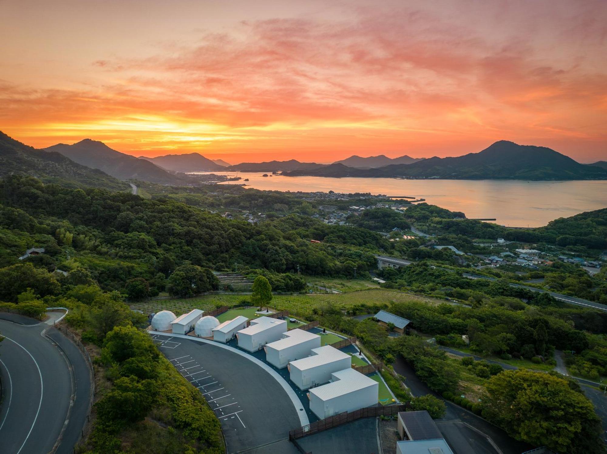 尾道市 Lemon Farm Glamping Simanamiヴィラ エクステリア 写真