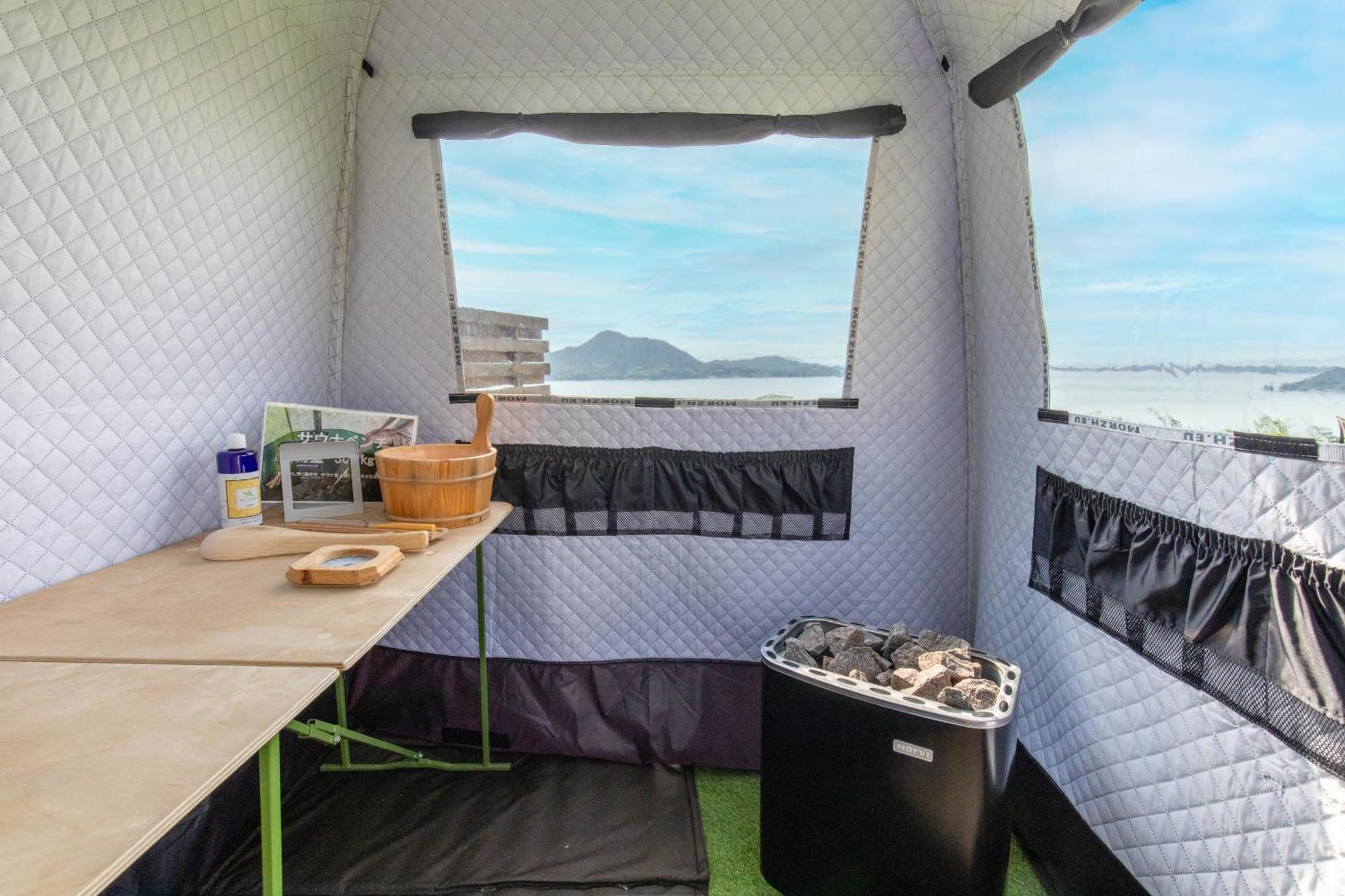 尾道市 Lemon Farm Glamping Simanamiヴィラ エクステリア 写真